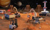 مدينة الفضاء البناء محاكي لعبة: المريخ مستعمرة Screen Shot 0