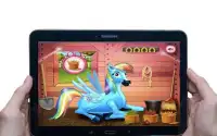 Rainbow Pony - trò chơi hóa trang ngựa Screen Shot 2