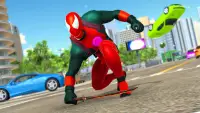 Geweldige Spider Rope Hero Crime City Screen Shot 3