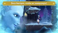 Снежная Королева: Игры Бегалки Screen Shot 1