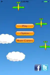 Airplane vs Cloud: Long Flight Screen Shot 0