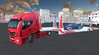 3D Car Transporter : City Sim Screen Shot 0