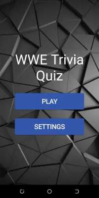 WWE Wrestling Trivia Quiz Screen Shot 2