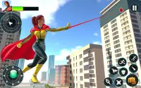 Light Speed Robot Hero - City Rescue Robot Games Screen Shot 0