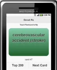 Top 200 Medical Abbreviations Flashcards Demo Screen Shot 0