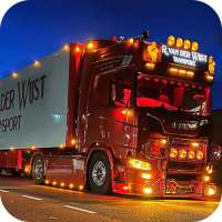 オフロード貨物トラック運転：トラック駐車シミュレーター