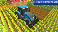 Real Tractor Farmer Simulator games 2020 Screen Shot 3