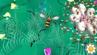 शहद की मधुमक्खी फूल Screen Shot 1