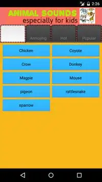 suara binatang untuk anak-anak Screen Shot 0