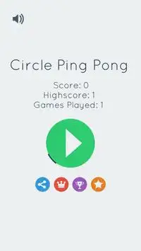 Circle Ping Pong Screen Shot 0
