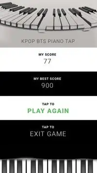 KPOP BTS - Piano Tap Free Screen Shot 1