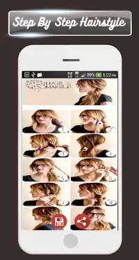 Cute Girls Hairstyle Steps DIY Home Craft Tutorial Screen Shot 6