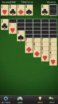Mobile Solitaire Screen Shot 2