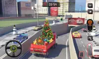 Design de casa caminhão Simulador Jogos de Natal Screen Shot 4
