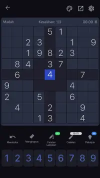Sudoku - Game Puzzle Klasik Screen Shot 1