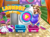 Laundry games Daycare Activities for girls Screen Shot 0