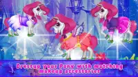 Unicorn Pony: Girl Makeup & Girl Dress Makeup Screen Shot 1