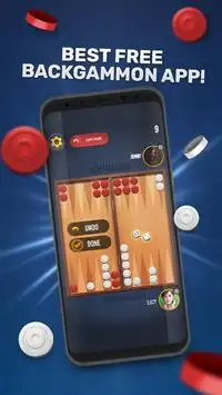 Backgammon Go: Live Tournament Screen Shot 1