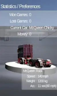 McQueen Car Racing 3D Screen Shot 2
