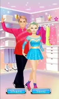 Figure Ice Skating Dress Up Game For Girls Screen Shot 2