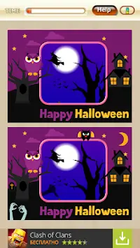 Halloween - Find Difference Screen Shot 0