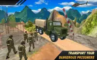 Prisoner Transport Army Drive 2017: Truck Games Screen Shot 0