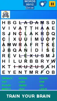 Word Search Link - Jeu de puzzle gratuit Screen Shot 1