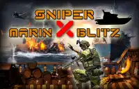 Sniper X Marine Blitz 2018 Screen Shot 13