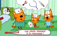 La Famille Chat Jeu de Docteur・Kids games & Cats! Screen Shot 8