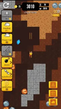 Mini Underground World；Adventure mining map block Screen Shot 0