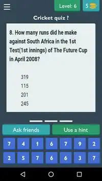 Cricket quiz with me Screen Shot 5