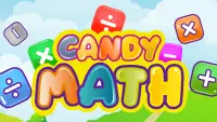 Candy Math Game - Brain Training Screen Shot 0