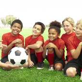 फ़ुटबॉल बच्चों के फुटबॉल खेल आरा पहेलियाँ