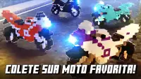 Corrida de Motocicletas Pixel Screen Shot 7