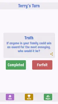 Truth Or Dare: (A Game for teenagers & adults) Screen Shot 3