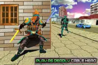 Dead Sword Hero vs Cable Hero: City Battle Screen Shot 0