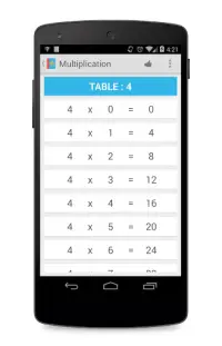 Learning Multiplication Screen Shot 2