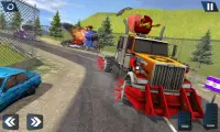 Semi Truck Crash Race 2021: New Demolition Derby Screen Shot 3