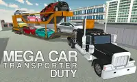 Mega Car Transporter Truck Screen Shot 2