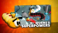 Wacky Worms: Diamond Heroes Screen Shot 2