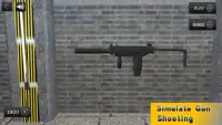Gun 3D Simulator - Tiro al bersaglio Screen Shot 0