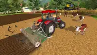 Real Трактор Thresher Farming 2018 Screen Shot 2