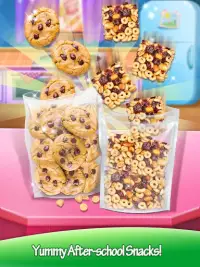 After School Snack - Chocolate Cookie, Cereal Bars Screen Shot 2