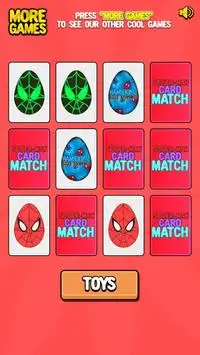 Spider Man Card Match Screen Shot 3