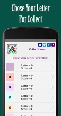 Collect Letter Screen Shot 0