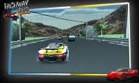 Corrida de carros da estrada3D Screen Shot 8