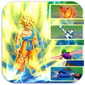 Goku Saiyan Battle Fight Z