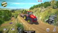 Offroad Tractor Trolley Cargo: Pertanian Uphill Si Screen Shot 4