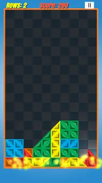 Triangle Blocks: super fun puzzle game Screen Shot 2