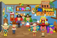 My Pretend Wild West - Cowboy & Cowgirl Kids Games Screen Shot 4